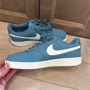 Nike Court Vision in Smoke Sail Blue, Men's size 9.5